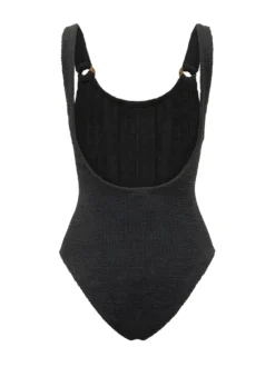 One Piece Swimsuit with Knotted Straps