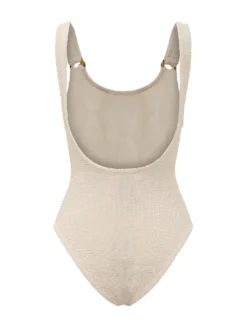 One Piece Swimsuit with Knotted Straps