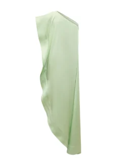 One Shoulder Draped Dress