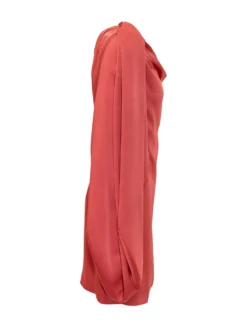 One Shoulder Draped Mini Dress