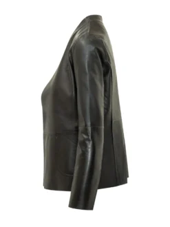 Open Front Jacket with Pockets