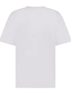 Oversize T-shirt with Embroidered Logo