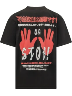 Oversize T-Shirt with Lettering Print