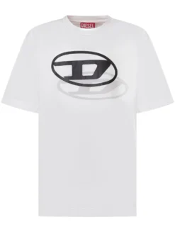 Oversize T-shirt with Logo Print
