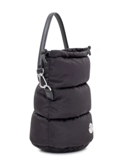 Padded Bucket Bag with Drawstring