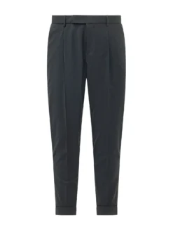 Pantaloni Carrot Fit con Pinces
