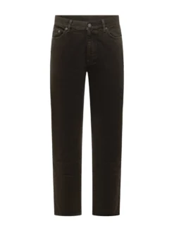 Pantaloni in Denim con Cinque Tasche
