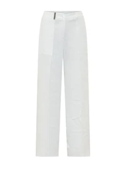 Pants in Gabardine with Straight Leg