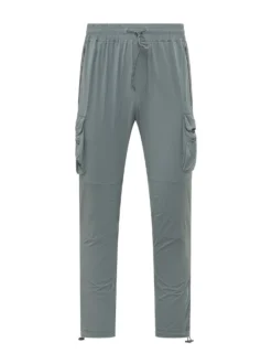 Pants with Side Pockets and Drawstring