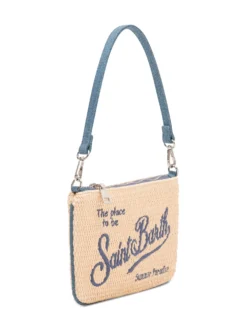 Parisienne Mini Straw Shoulder Bag