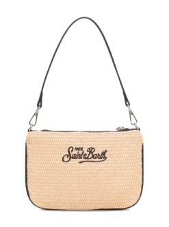 Parisienne Mini Straw Shoulder Bag