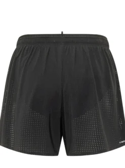 Perforated Shorts with Elastic Waist