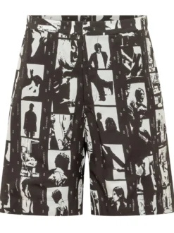 Photographic Print Shorts