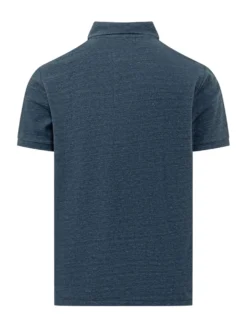 Pique Polo with Collar and Buttons