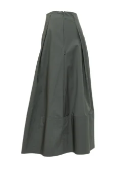 Pleated Midi Skirt