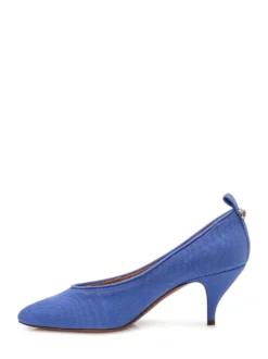 Pointed Toe Pumps with Mid Heel