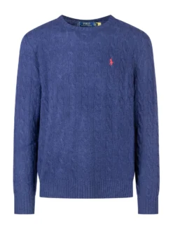 Polo Ralph Lauren Royal Blue Cable Knit Sweater