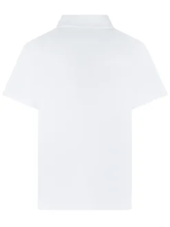 Polo with Applied Logo and Classic Collar