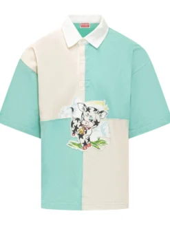 Polo with Applied Print