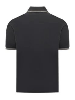 Polo with Contrast Collar and Logo