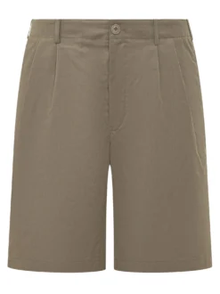 Ponte Shorts with Front Closure