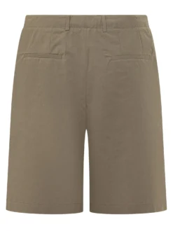 Ponte Shorts with Front Closure
