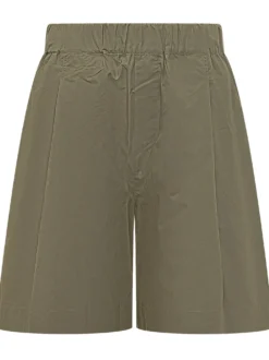 Popeline Shorts with Elasticated Waist