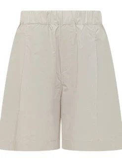 Popeline Shorts with Elasticated Waist