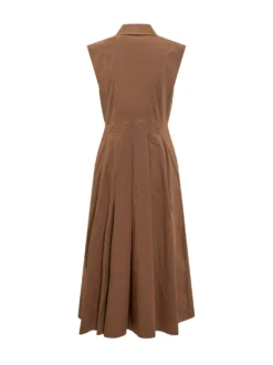 Posie Midi Dress with Pleats