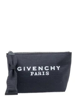 Pouch with Bow on Zip