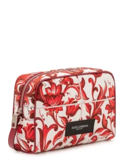 Pouch with Ornamental Print