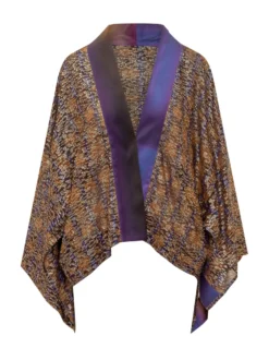 Printed Kimono Style Jacket