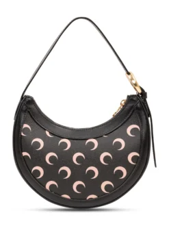 Printed Moon Mini Shoulder Bag