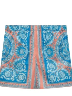 Printed Nylon Swim Shorts