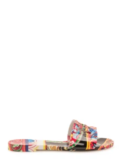 Printed Slide Sandals