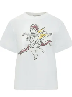 Printed T-shirt with Graphic