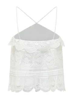 Prisha Sleeveless Top with Thin Straps