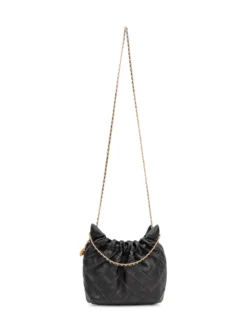 Quilted Shoulder Bag with Chain