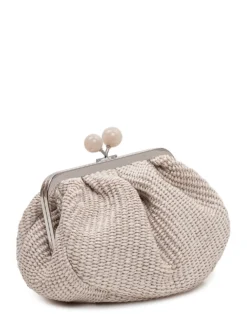 Raffia Clasp Bag
