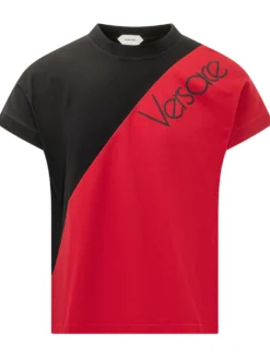 Raglan T-shirt with Medusa Print