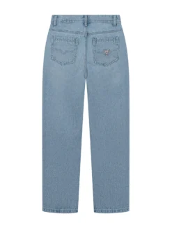 Regular Fit Jeans with Pockets and Distressed Details