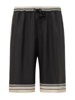 Relaxed Fit Drawstring Shorts
