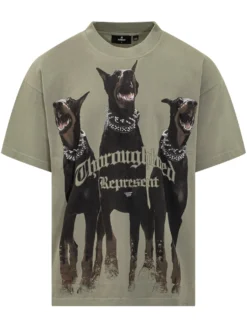 Represent Dobermann Print T-shirt