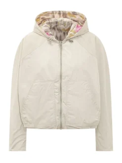Reversible Hoodie Jacket with Hood