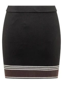 Ribbed Mini Skirt