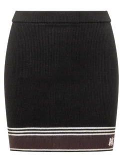 Ribbed Mini Skirt