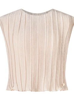 Ribbed Short Sleeve Top