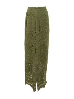 Richelieu Embroidered Skirt
