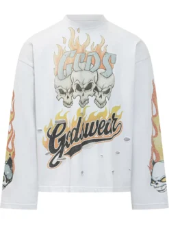 Riders T-Shirt with Graphic Print