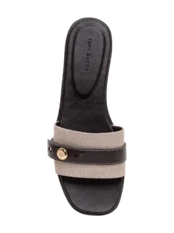 Romy Slide Sanda with Strap and Logo